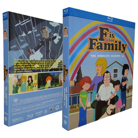 F Is for Family: The Final Fiasco  Complete Series (Seasons 15) [New 5-BD Box Set]
