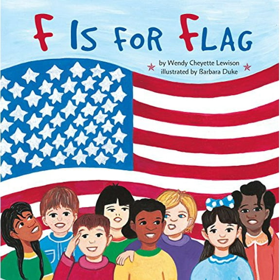 Pre-Owned F Is for Flag by Lewison, Wendy Cheyette Paperback Children's Books English