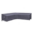 thumbnail image 1 of F&J Outdoors Premium Luxury Waterproof Outdoor Patio L-Shaped Cover - (83"Left+113"Right)W x 33.5"D x 31"H, 1 of 8