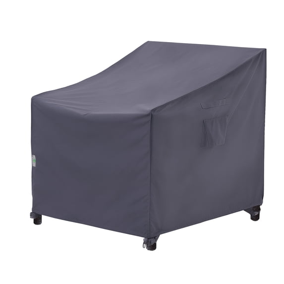 F&J Outdoors Waterproof Patio Chair Cover 28"(W)×30(D)×36/26"(H)