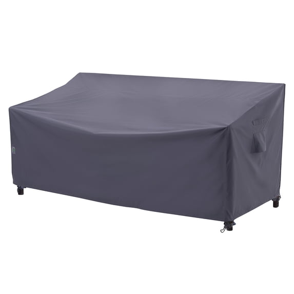 F&J Outdoors Weatherproof Loveseat Cover with Adjustable Drawstring and Rip-Stop Fabric