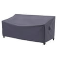 thumbnail image 1 of F&J Outdoors Waterproof Patio Sofa Cover 87"(W×39(D)×36/26"(H), 1 of 9