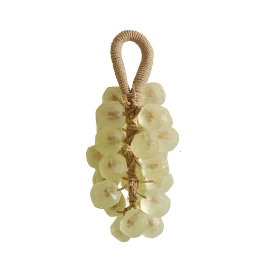 F Jasmine Grape Shaped Handmade Soap For Bathing & Facial Cleansing Natural Cold Process 120G Plastic Box