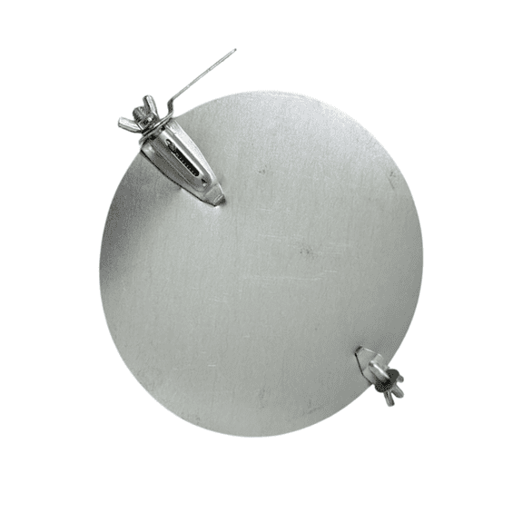 F&L Industries 5" Galvanized Duct Volume Damper with Quad Lever | FLD10 Durable HVAC Airflow Control for Venting, Heating, Cooling & Exhaust Duct Applications