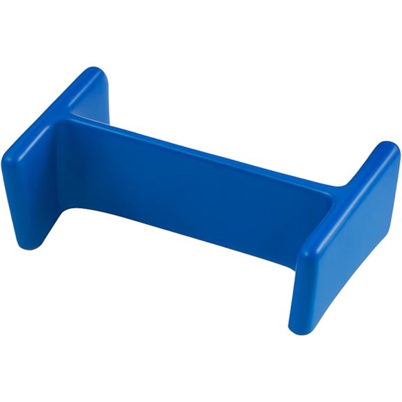 F&L Rubber I-Beam End Cap  Heavy-Duty Protective Cover for Structural I-Beams  Weather-Resistant, Shock-Absorbing, Durable, Easy-to-Install Fit  (4-Pieces, Blue)