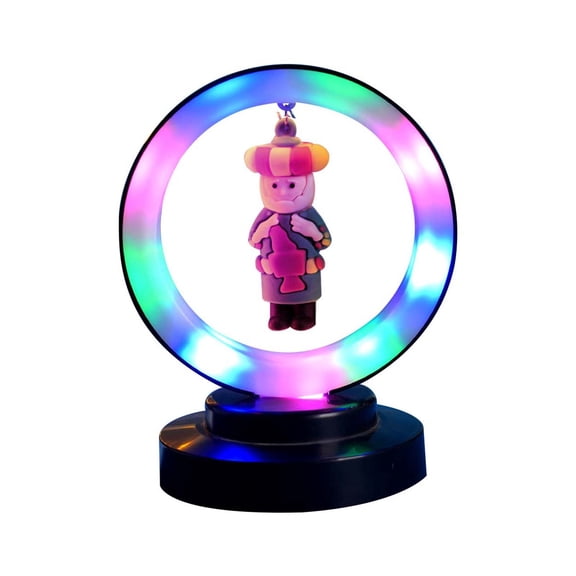 F Led Christmas Gift Box Night Light With Battery Power, Decorative Lamp For Bedroom Desk Shelf Holiday Ambiance