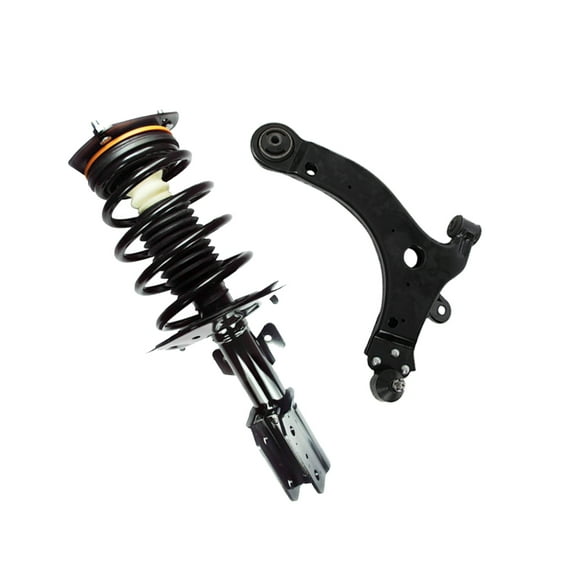 Front Left Lower Control Arm Ball Joint-Quick Complete Strut-Coil Spring Assembly For 2004-2008 Pontiac Grand Prix