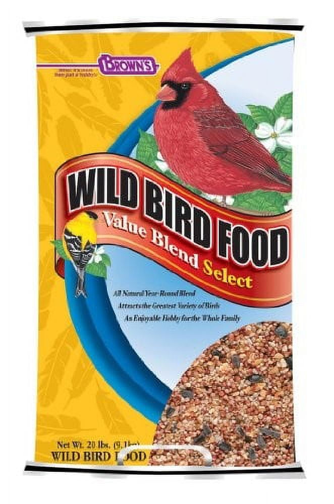 F.M. Brown's (41003) Wild Bird Food, Value Blend Select, 20lb bag