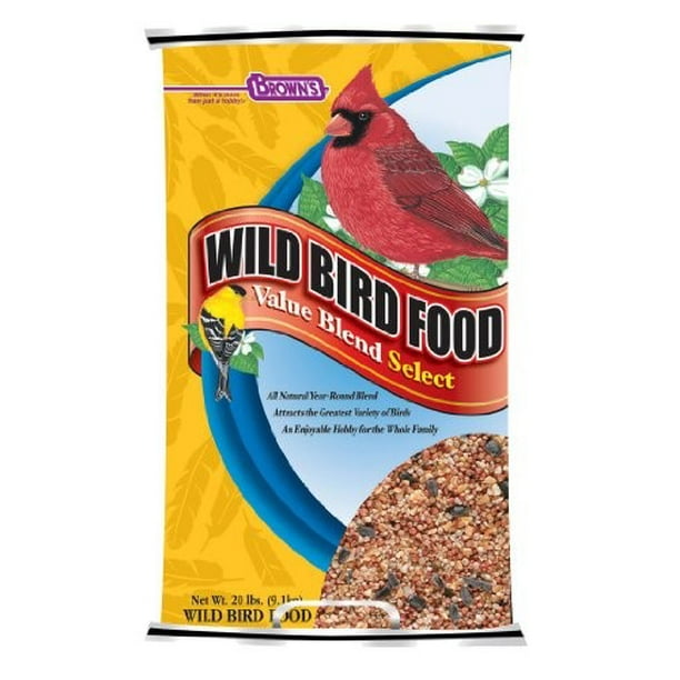 F.M. Brown's (41003) Wild Bird Food, Value Blend Select, 20lb bag