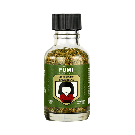 FŪMI Japanese Shichimi Salt - Traditional 7 Spice Blend - Perfect for Ramen, Grilled Meats, Stir-Fries, Rice Dishes & More - All purpose seasoning