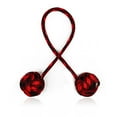 thumbnail image 1 of F Model, 25.5*2.5Cm, 59G(C)$Two Beads And One Rope Finger Tip Decompression Toy Finger Exercise Hand Hunting Rope Ball Steel Ball, 1 of 4