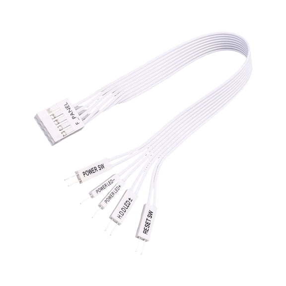 F-PANEL to 2Pin Converter Cable PC Case Reset Power
