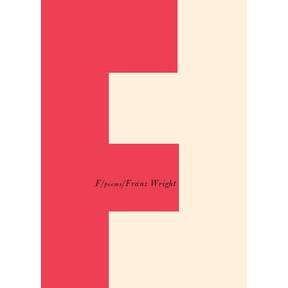 F: Poems, (Paperback)