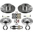 thumbnail image 1 of F&R Carbon Brake Rotors & Pads For Mercedes Benz S430 03-06 Rear Wheel Drive, 1 of 13