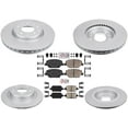 thumbnail image 1 of F & R Coated Brake Rotors & Pads for Buick Regal TourX 18-20 321mm Front Rotors, 1 of 11