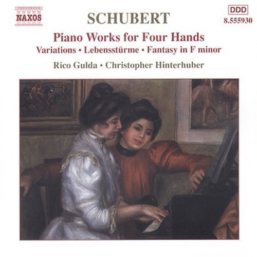 F. Schubert - Piano Works for 4 Hands - Music & Performance - CD ...