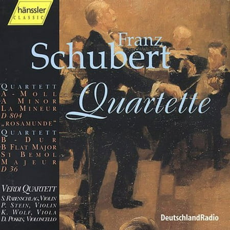 F. Schubert - String Quartets D 804 Op 29 D 36 - Music & Performance - CD