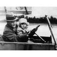 thumbnail image 1 of F. Scott Fitzgerald Shows His Daughter How To Drive In Rome. 1924-1931. Courtesy Csu ArchivesEverett Collection. History, 1 of 2