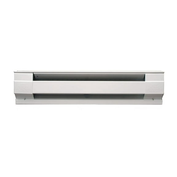 F Series 30" Electric Baseboard Heater (Model: 2F500W, Part: 09950 ), 1710/1280 BTU, 240/208 Volt, 500/375 Watt, White 500 W 2.5 Foot