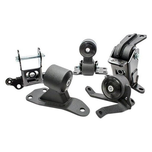 F-Series Silver Aluminum Mounts 75A Bushings Billet Rear Diff Mounts for 2000-2009 Honda S2000