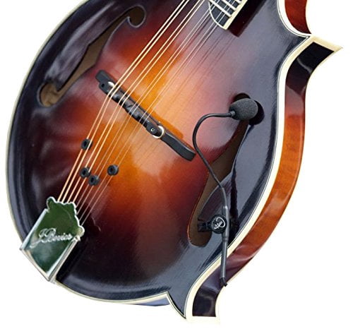 F-Style Mandolin Pickup with Flexible Micro-Gooseneck by Myers Pickups