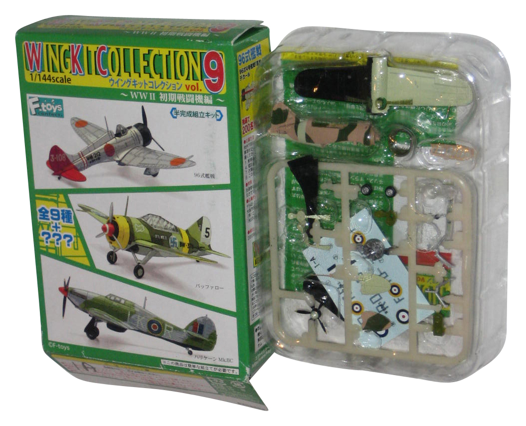 FToys 1/144 Scale Wing Kit Collection Vol. 9 WWII Toy Model Kit Plane
