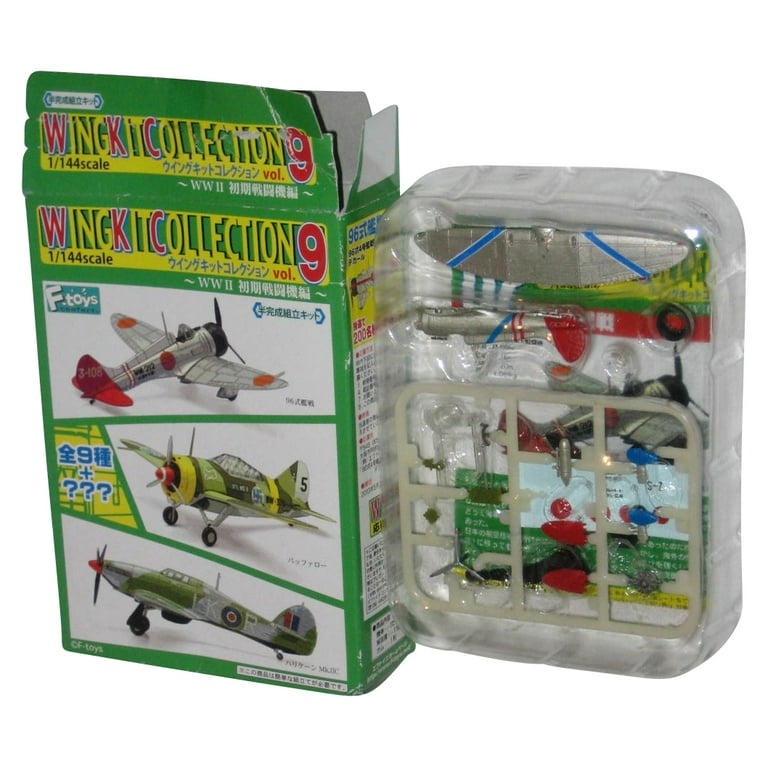 F-Toys 1/144 Scale Wing Kit Collection Vol. 9 WWII Toy Model Kit  