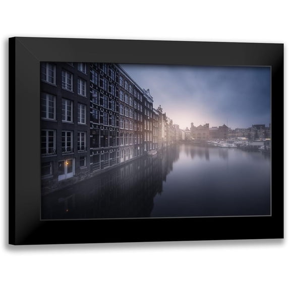 F. Turienzo, Carlos 18x13 Black Modern Framed Museum Art Print Titled - Amsterdam Morning Iii