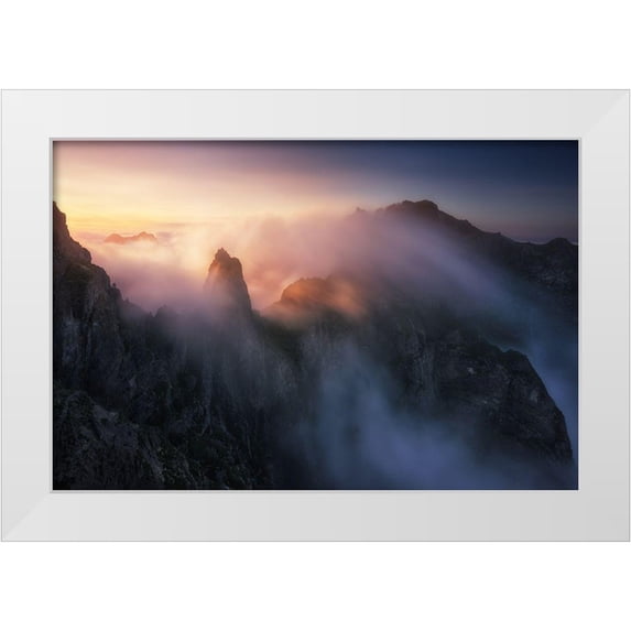 F. Turienzo, Carlos 24x17 White Modern Wood Framed Museum Art Print Titled - Arieiro
