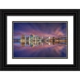 thumbnail image 1 of F. Turienzo, Carlos 32x22 Black Ornate Wood Framed with Double Matting Museum Art Print Titled - City Of Blinding Lights, 1 of 4