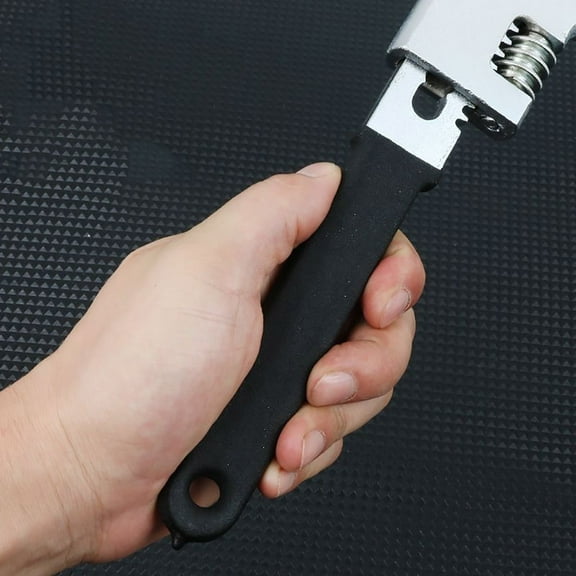 F-Type Wrench F-Type Wrench, Adjustable Spanner, Multi-functional Wrench, Right Angle Wrench, Plumbing Tool, High Torque Wrench, Professional Tool for Home and Mechanical Work Adjustable Spanner