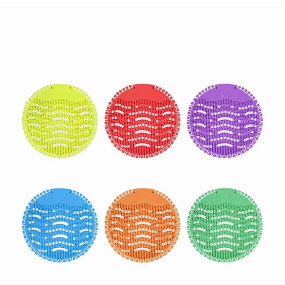 F Urinal Screens Deodorizer Purple Scented Mats Pads And Cakes For Odor Control Long Lasting Urinal Blocks For Public And Commercial Use Plastic Material