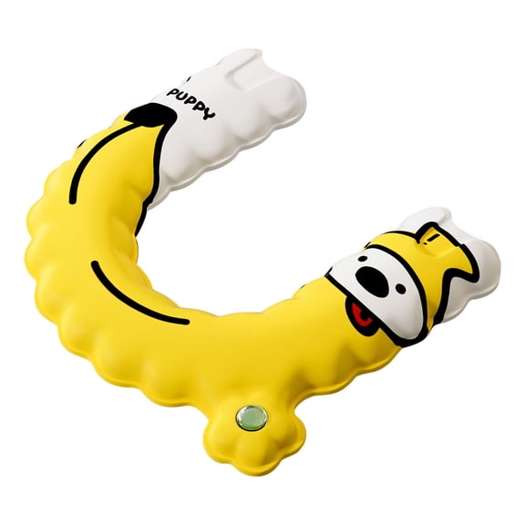 F Waterproof Soft Pad Toilet Seat Ring U Shaped Cushion For Comfortable Bathroom Use Easy To Clean Durable Plastic Material Banana Mischievous Design F