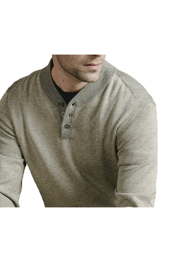 102TR Men's Pullover Sweater - Oatmeal Heather - M
