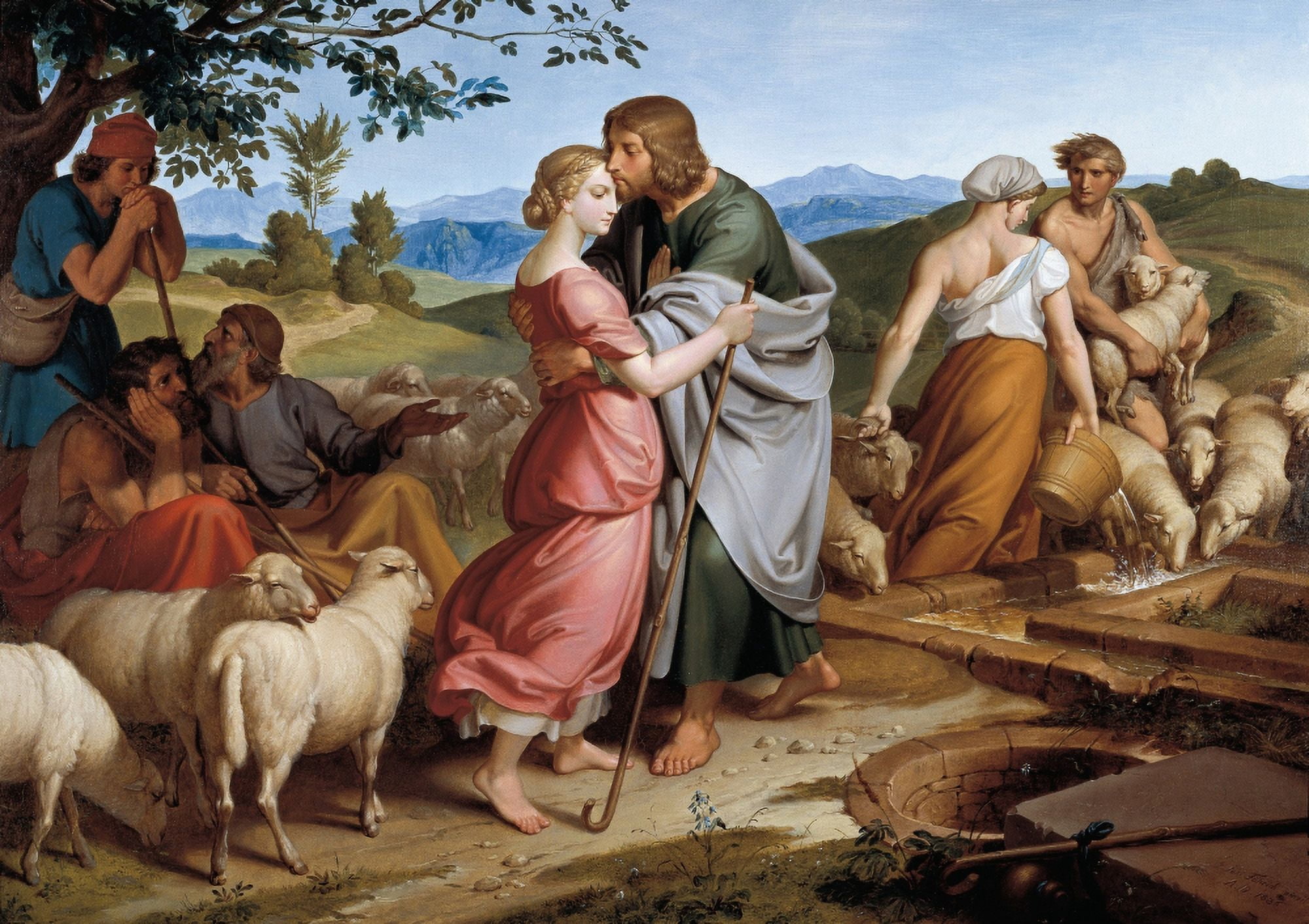 F??hrichjosef Von (1800-1876) Canvas Art - (24 x 18)