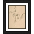 thumbnail image 1 of Félicien Rops 18x24 Black Ornate Framed Double Matted Museum Art Print Titled: Figure Study, 1 of 5