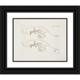 thumbnail image 1 of Félix Bracquemond 24x20 Black Ornate Framed Double Matted Museum Art Print Titled: Oval Vegetable. (1866 - 1878), 1 of 5