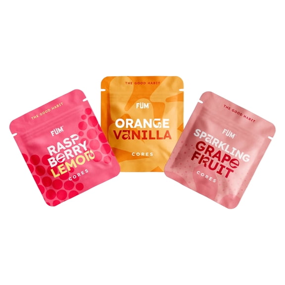 Fm 3 Packs of Plant Based Citrus Cores | Naturally Switch from Bad Habits | 9 Total Cores