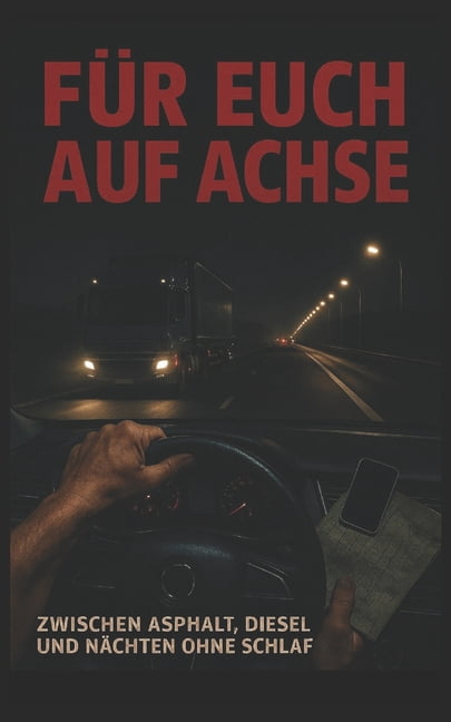 FÃ¼r euch auf Achse: Zwischen Asphalt, Diesel und NÃ¤chten ohne Schlaf, (Paperback)