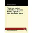 thumbnail image 1 of Förderung kleiner und mittlerer Betriebe durch § 7 g EStG : altes und neues Recht (Paperback), 1 of 1