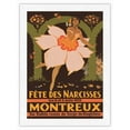 thumbnail image 1 of Fête des Narcisses Montreux - Ballet Russes - Vintage Ballet Dance Poster by Jules Courvoisier c.1928 - Japanese Unryu Rice Paper Art Print (Unframed) 18 x 24 in, 1 of 4