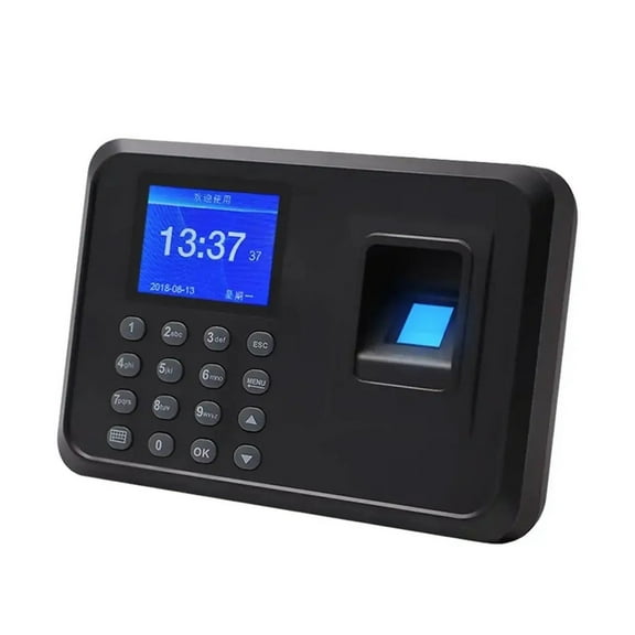 F01 Fingerprint Attendance Machine Electronic Attendance Recorder USB Data Output Management Device Employee Check-in Equipment ,Versatile Punching Options