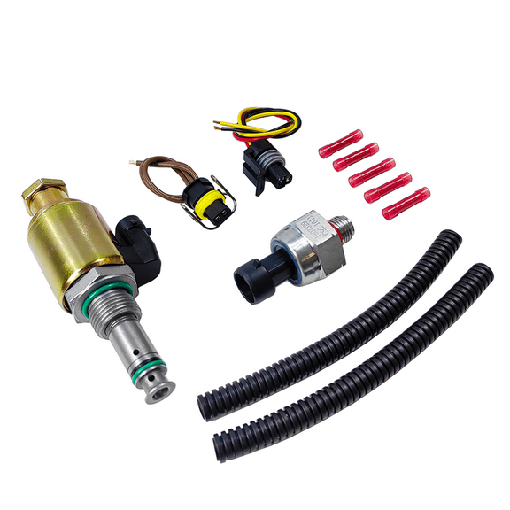 7.3 Injector Pressure Regulator IPR Valve with Injection Control Pressure ICP Sensor & Pigtail | Fit for Ford F250 F350 F450 F550 Super Duty E350 E450 E550 Econoline Excursion | OE# F81Z9C968AA