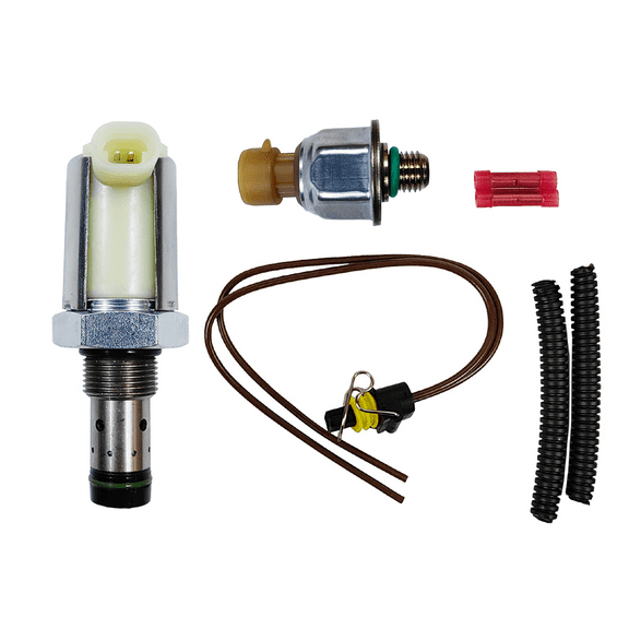6.0 IPR Valve with ICP Sensor and Pigtail | Replacement for 2003-2010 F250 F350 F450 F550 E450 Super Duty Excursion, 04-10 E350 E450 | Replace# CM-5126, 1846057C1, 4C3Z-9F838-A, 1845428C91