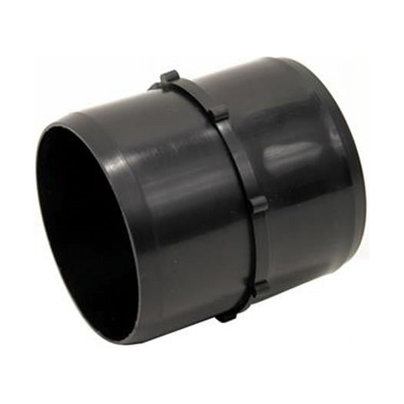 F022025BK 3 In. Sewer Hose Connector, Black