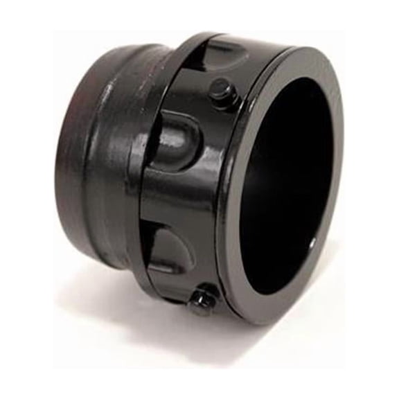 F022028 Sewer Hose Connector - Black - 1 Pack - Quick Connect Rotating Bayonet