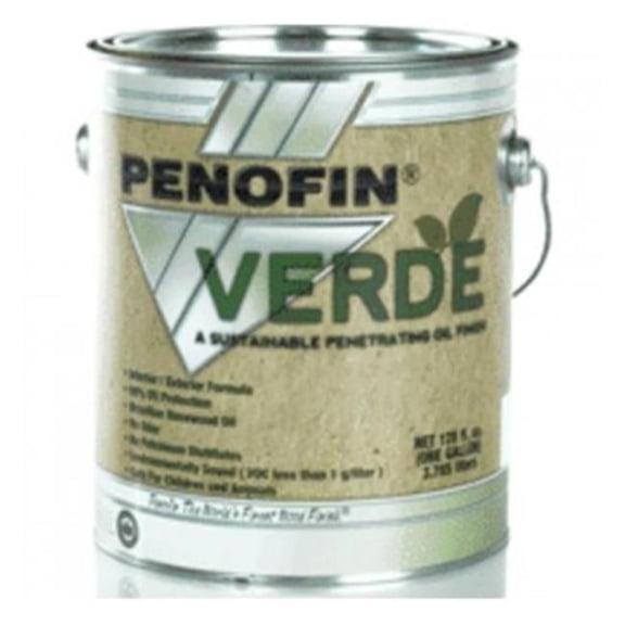 F0VNAGA Verde Sustainable Wood Finish- Natural - 1 Gallon