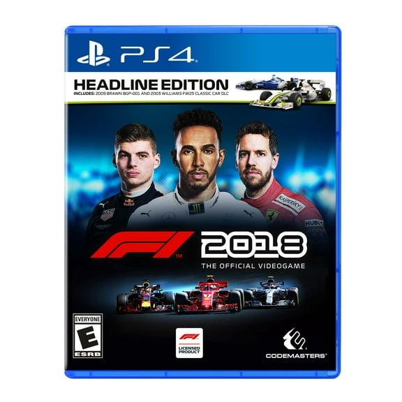 F1 2018 Headline Edition, Square Enix, PlayStation 4, 816819015216