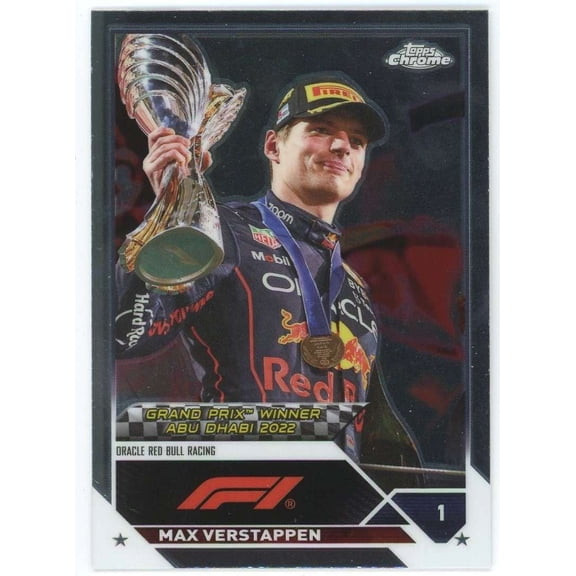 F1 2023 Topps Chrome Formula 1 Max Verstappen #165