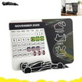 F1 2025 Calendar, F1 Race Schedule Calendar 7.0" x 5.5", Formula 1